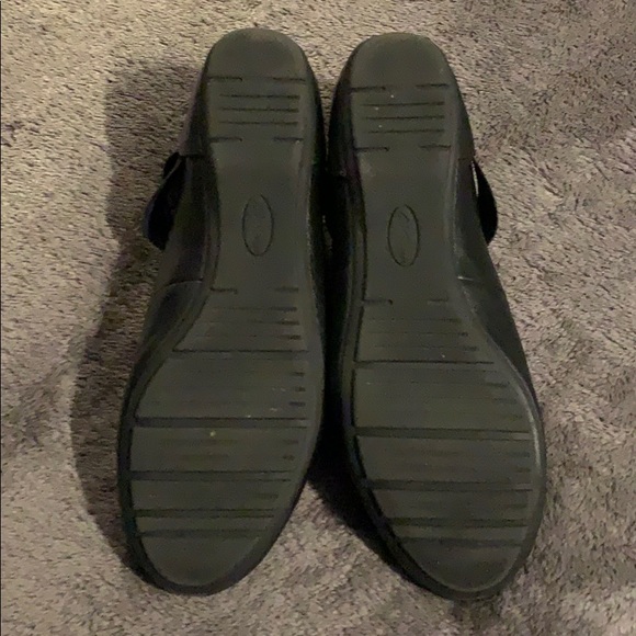 Used Anne Klein Sport Itcanbe Black Flats Size 10m - Picture 3 of 10